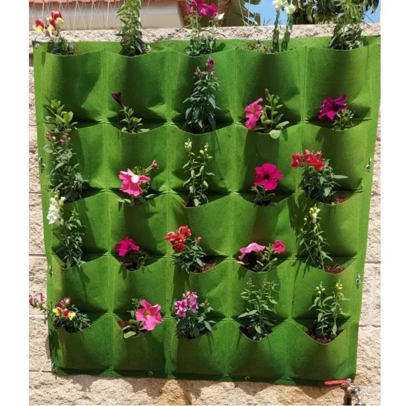 NEW Wall Hanging Pockets Planting Bags